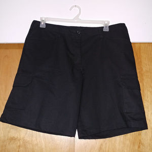 Cintas Men's Shorts Size 16 RG Black NWT